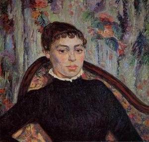 Character A oil painting