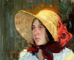 Character A oil painting