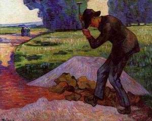 Character A oil painting