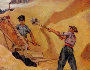 Character A oil painting