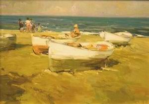 Character A oil painting