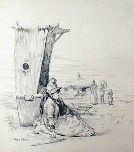 Character A oil painting