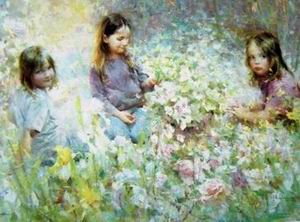 Character A oil painting