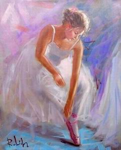 Character A oil painting