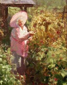 Character A oil painting