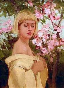 Character A oil painting