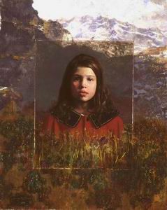 Character A oil painting