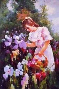 Character A oil painting