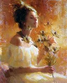 Character A oil painting