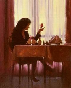 Character A oil painting