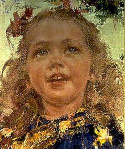 Character A oil painting