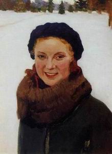 Character A oil painting