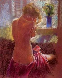 Character A oil painting