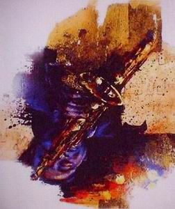 Character A oil painting