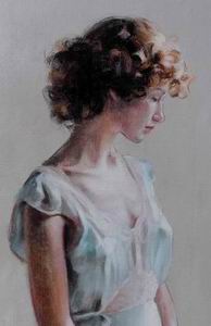 Character A oil painting