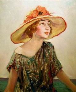 Character A oil painting