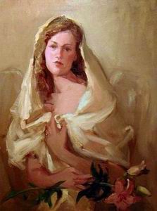 Character A oil painting