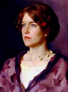 Character A oil painting