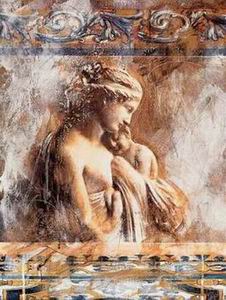 Character A oil painting