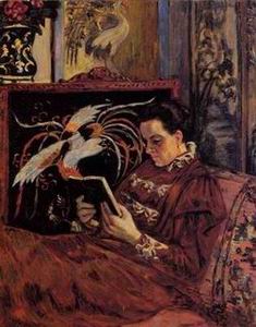 Character A oil painting