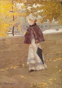 Character A oil painting