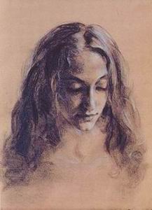 Character A oil painting