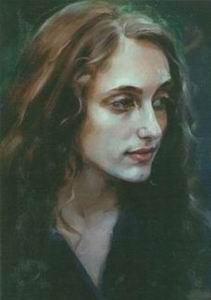 Character A oil painting