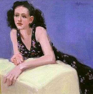 Character A oil painting