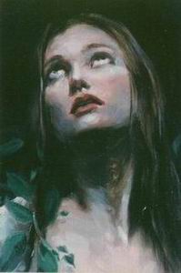 Character A oil painting