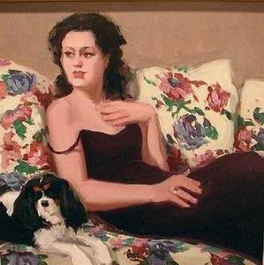 Character A oil painting