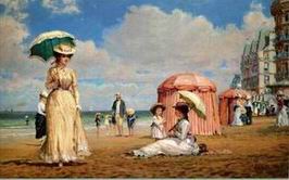 Character B oil painting