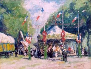 Character B oil painting