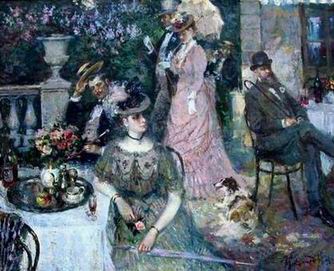 Character B oil painting