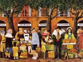 Character B oil painting