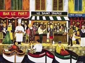 Character B oil painting