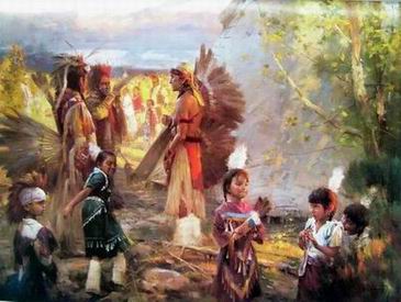 Character B oil painting