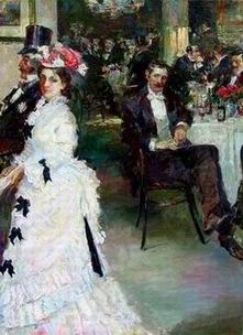 Character B oil painting