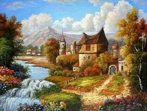 Estheticism oil painting