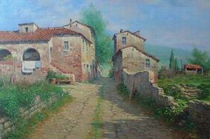 Estheticism oil painting