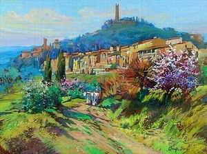 Estheticism oil painting