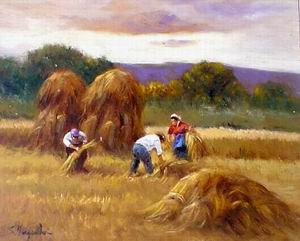 Estheticism oil painting