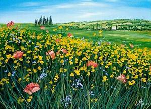 Estheticism oil painting