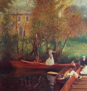 Estheticism oil painting