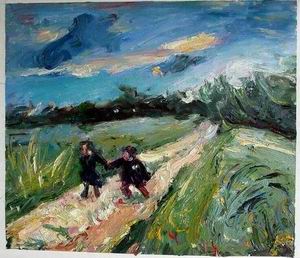 Estheticism oil painting