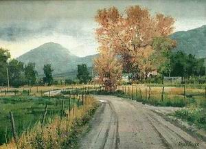 Estheticism oil painting