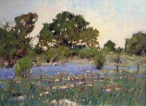 Estheticism oil painting