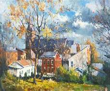 Estheticism oil painting