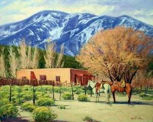 Estheticism oil painting