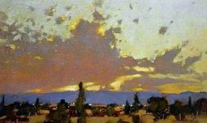 Estheticism oil painting