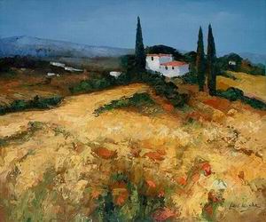 Estheticism oil painting